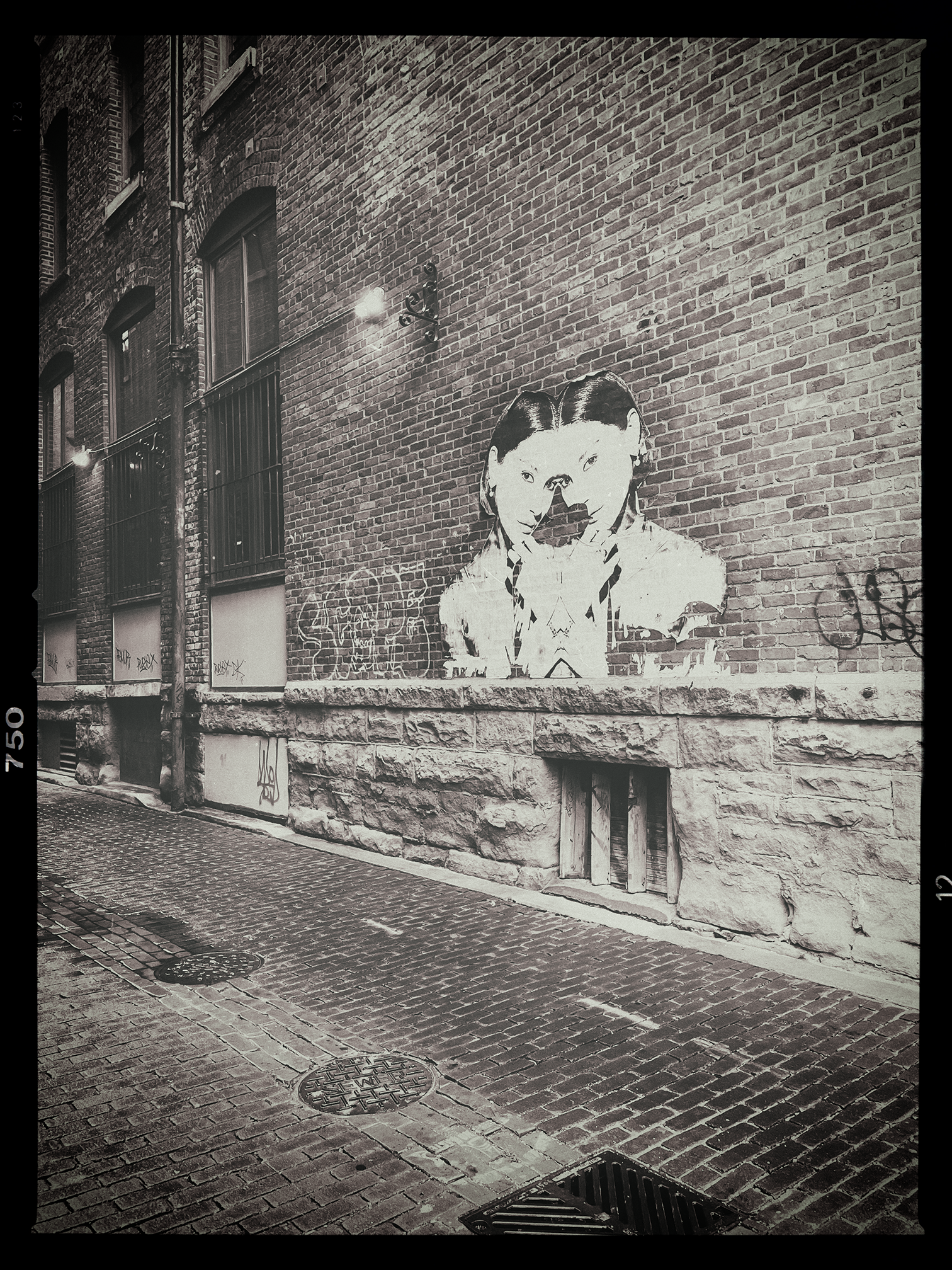 Alley off Jackson St downtown Seattle